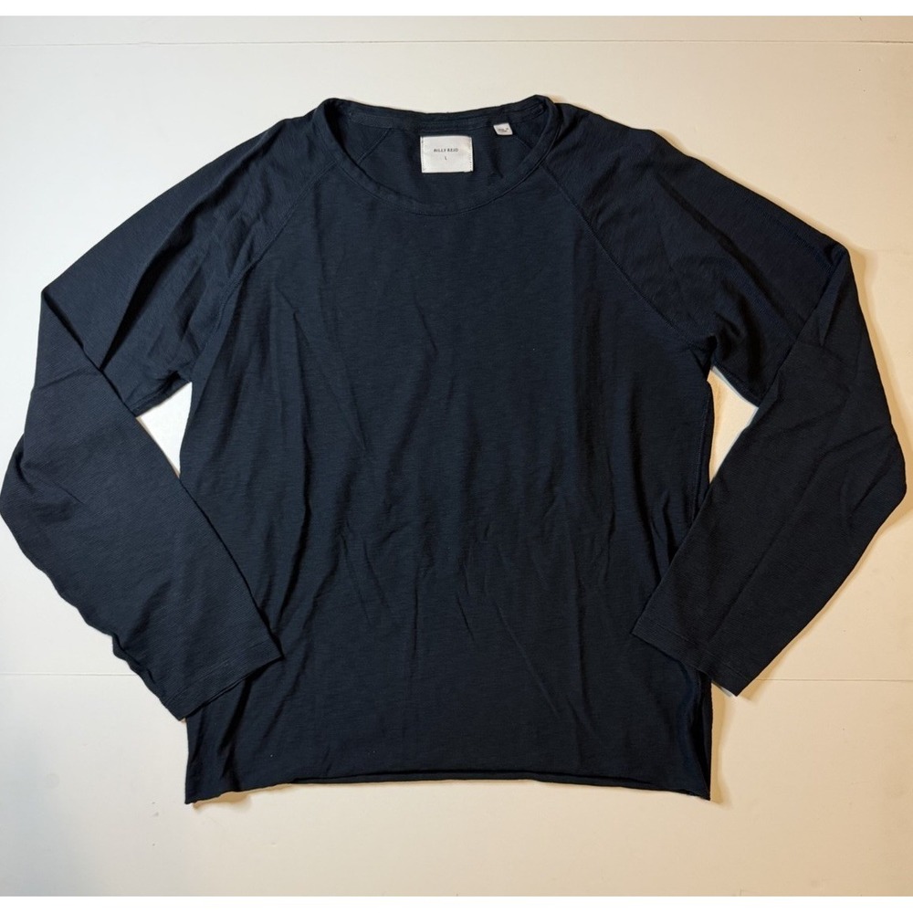 Billy Reid Mens Shirts Size Large Black Long Sleeve